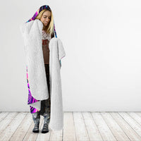 Thunder Skull Hooded Blanket Love Me Like My Demons Do