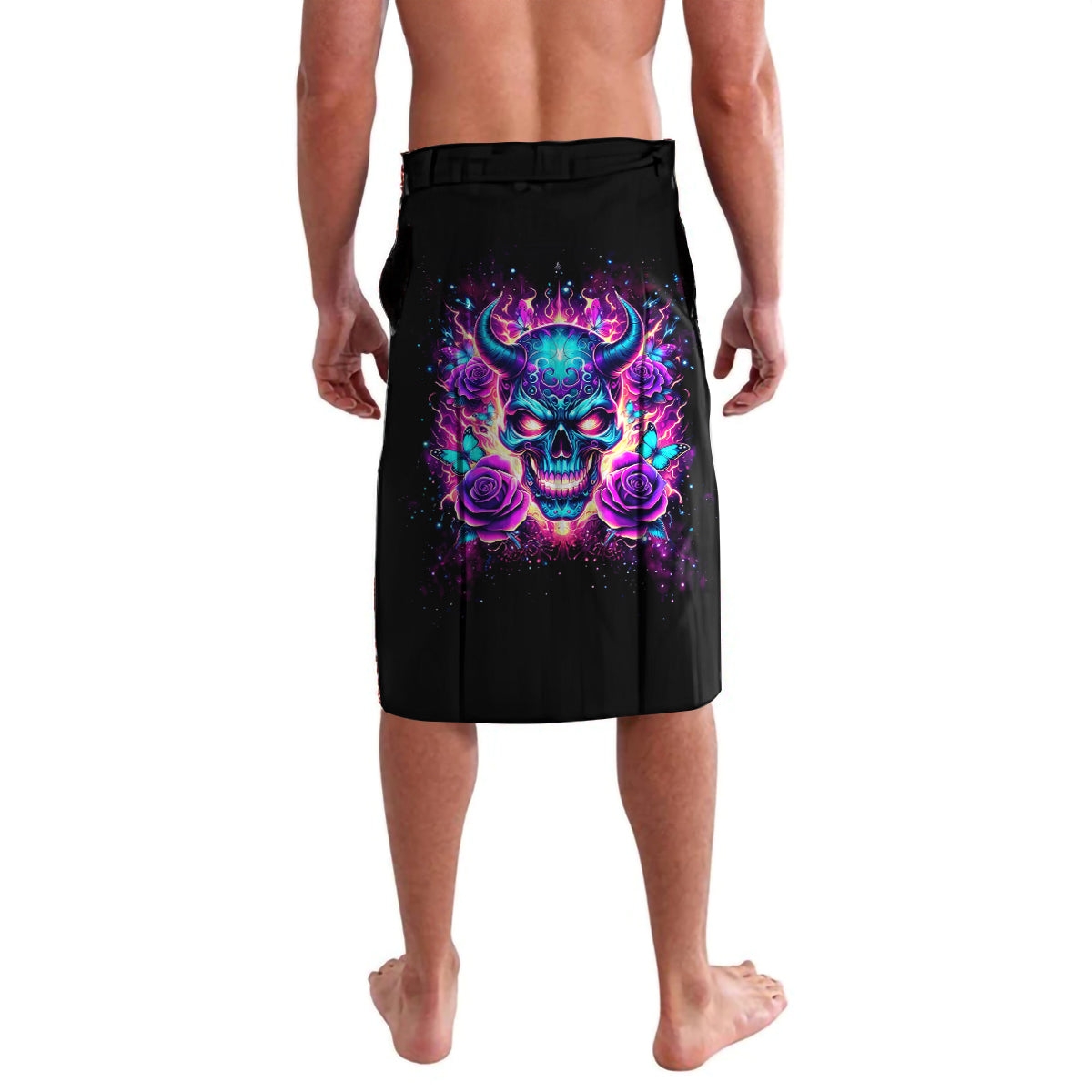 Thunder Skull Lavalava Love Me Like My Demons Do - Wonder Print Shop