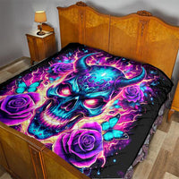 Thunder Skull Quilt Love Me Like My Demons Do - Wonder Print Shop