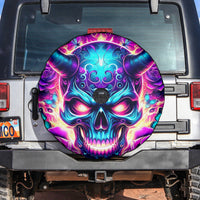 Thunder Skull Spare Tire Cover Love Me Like My Demons Do - Wonder Print Shop