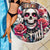 Queen Skull Beach Blanket Bitch I'm Not A Princess I'm The Fucking Queen - Wonder Print Shop