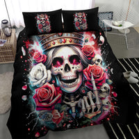 Queen Skull Bedding Set Bitch I'm Not A Princess I'm The Fucking Queen - Wonder Print Shop