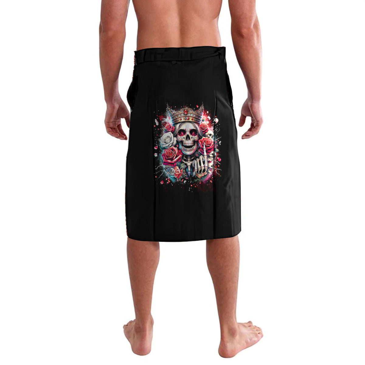 Queen Skull Lavalava Bitch I'm Not A Princess I'm The Fucking Queen - Wonder Print Shop