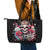 Queen Skull Leather Tote Bag Bitch I'm Not A Princess I'm The Fucking Queen - Wonder Print Shop