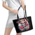 Queen Skull Leather Tote Bag Bitch I'm Not A Princess I'm The Fucking Queen - Wonder Print Shop