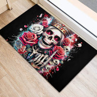 Queen Skull Rubber Doormat Bitch I'm Not A Princess I'm The Fucking Queen - Wonder Print Shop