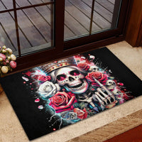 Queen Skull Rubber Doormat Bitch I'm Not A Princess I'm The Fucking Queen - Wonder Print Shop