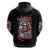 Queen Skull Zip Hoodie Bitch I'm Not A Princess I'm The Fucking Queen - Wonder Print Shop