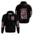Queen Skull Zip Hoodie Bitch I'm Not A Princess I'm The Fucking Queen - Wonder Print Shop