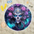 Rose Skull Beach Blanket I'm Never Alone My Demons Are With Me 24/7 - Wonder Print Shop