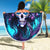 Rose Skull Beach Blanket I'm Never Alone My Demons Are With Me 24/7 - Wonder Print Shop