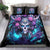 Rose Skull Bedding Set I'm Never Alone My Demons Are With Me 24/7