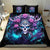 Rose Skull Bedding Set I'm Never Alone My Demons Are With Me 24/7