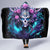 Rose Skull Hooded Blanket I'm Never Alone My Demons Are With Me 24/7