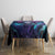 Rose Skull Tablecloth I'm Never Alone My Demons Are With Me 24/7 - Wonder Print Shop