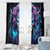 Rose Skull Window Curtain I'm Never Alone My Demons Are With Me 24/7 - Wonder Print Shop