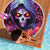 Rose Skull Beach Blanket F Bomb Mom I Sprinkle That Shit Like Confetti - Wonder Print Shop