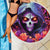 Rose Skull Beach Blanket F Bomb Mom I Sprinkle That Shit Like Confetti - Wonder Print Shop