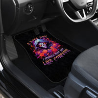 Rose Skull Car Mats F Bomb Mom I Sprinkle That Shit Like Confetti - Wonder Print Shop