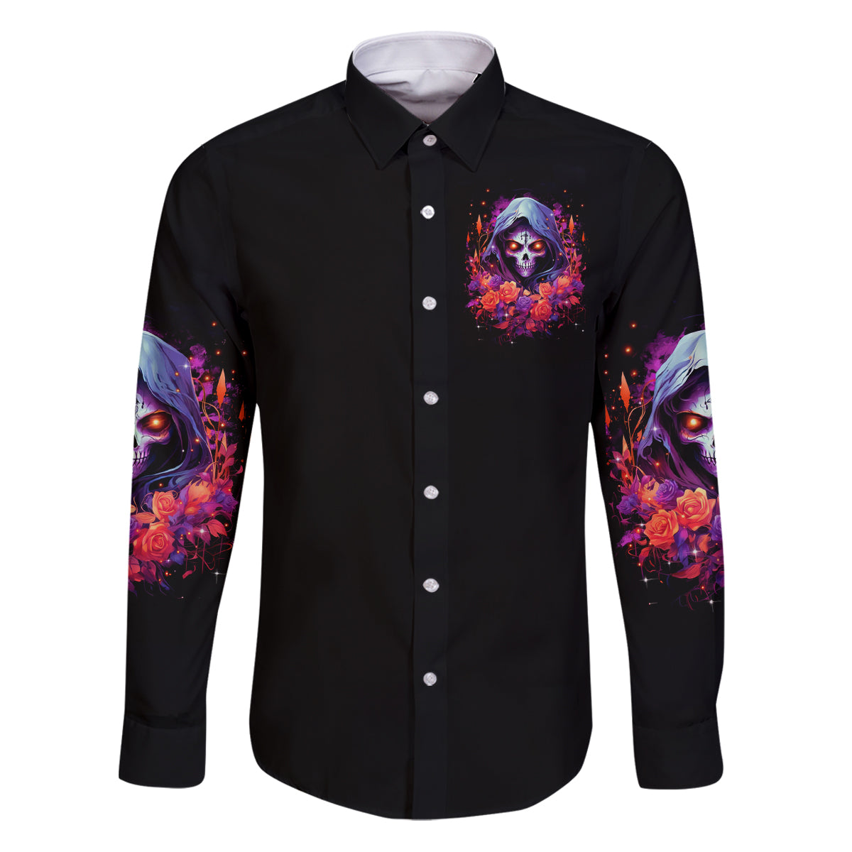 Rose Skull Family Matching Puletasi and Hawaiian Shirt F Bomb Mom I Sprinkle That Shit Like Confetti - Wonder Print Shop