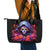 Rose Skull Leather Tote Bag F Bomb Mom I Sprinkle That Shit Like Confetti - Wonder Print Shop