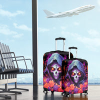 Rose Skull Luggage Cover F Bomb Mom I Sprinkle That Shit Like Confetti - Wonder Print Shop