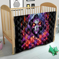 Rose Skull Quilt F Bomb Mom I Sprinkle That Shit Like Confetti - Wonder Print Shop