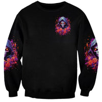 Rose Skull Sweatshirt F Bomb Mom I Sprinkle That Shit Like Confetti - Wonder Print Shop