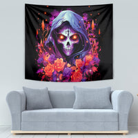 Rose Skull Tapestry F Bomb Mom I Sprinkle That Shit Like Confetti - Wonder Print Shop