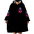 Rose Skull Wearable Blanket Hoodie F Bomb Mom I Sprinkle That Shit Like Confetti - Wonder Print Shop