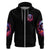 Rose Skull Zip Hoodie F Bomb Mom I Sprinkle That Shit Like Confetti - Wonder Print Shop