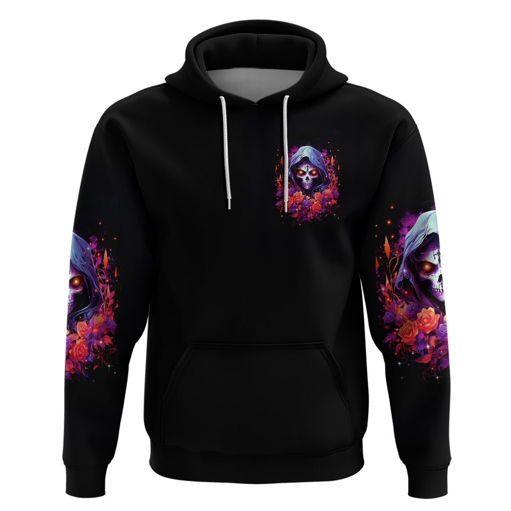 Rose Skull Zip Hoodie F Bomb Mom I Sprinkle That Shit Like Confetti - Wonder Print Shop