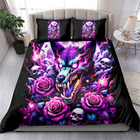 Rose Wolf Bedding Set I May Not Be Perfect But At Least I'm Not You - Wonder Print Shop