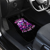 Rose Wolf Car Mats I May Not Be Perfect But At Least I'm Not You - Wonder Print Shop