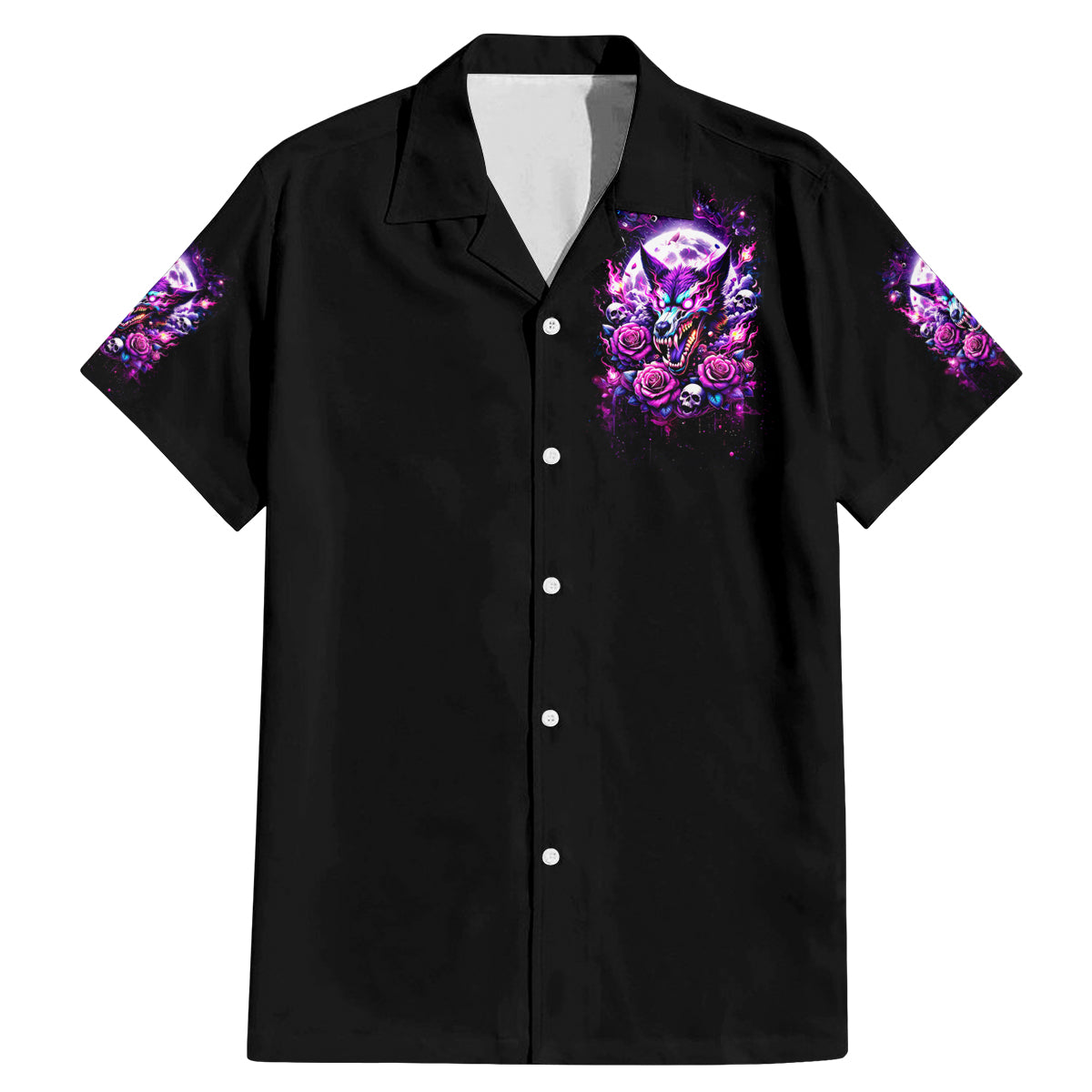 Rose Wolf Family Matching Mermaid Dress and Hawaiian Shirt I May Not Be Perfect But At Least I'm Not You - Wonder Print Shop