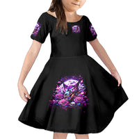 Rose Wolf Family Matching Short Sleeve Bodycon Dress and Hawaiian Shirt I May Not Be Perfect But At Least I'm Not You - Wonder Print Shop