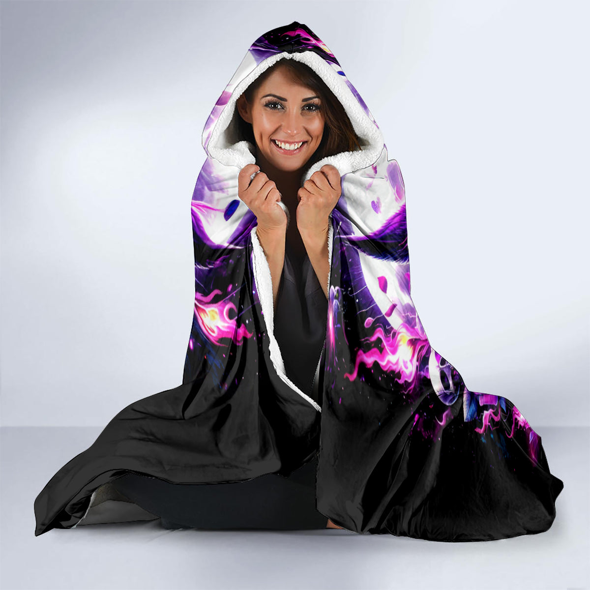 Rose Wolf Hooded Blanket I May Not Be Perfect But At Least I'm Not You