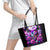 Rose Wolf Leather Tote Bag I May Not Be Perfect But At Least I'm Not You - Wonder Print Shop