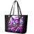 Rose Wolf Leather Tote Bag I May Not Be Perfect But At Least I'm Not You - Wonder Print Shop