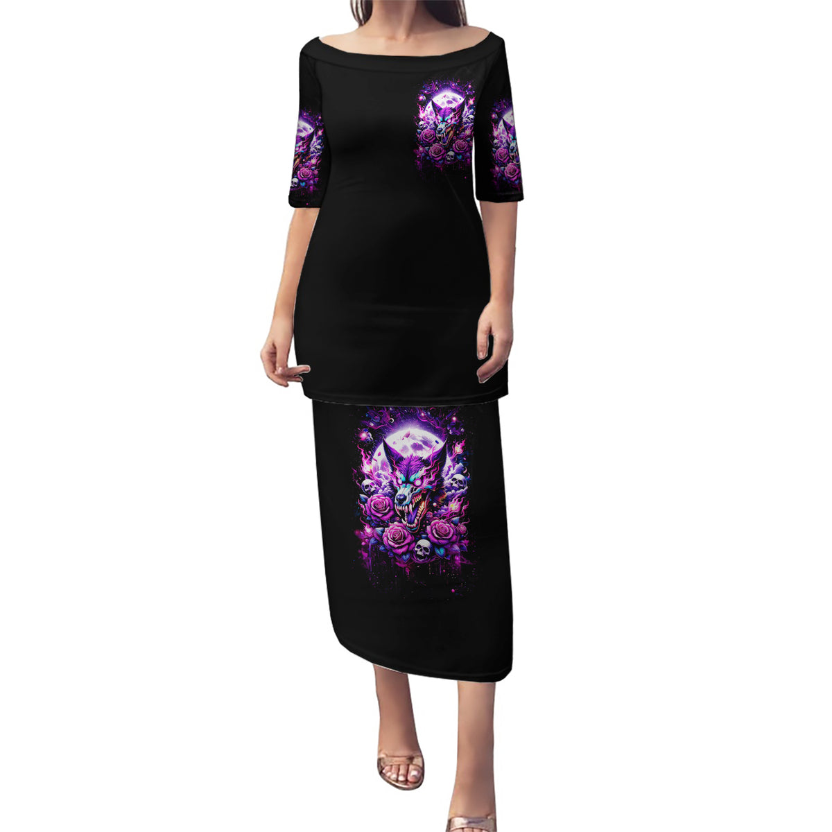 Rose Wolf Puletasi I May Not Be Perfect But At Least I'm Not You - Wonder Print Shop