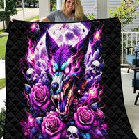 Rose Wolf Quilt I May Not Be Perfect But At Least I'm Not You - Wonder Print Shop