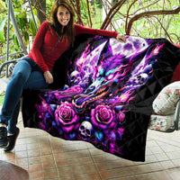 Rose Wolf Quilt I May Not Be Perfect But At Least I'm Not You - Wonder Print Shop