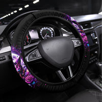 Rose Wolf Steering Wheel Cover I May Not Be Perfect But At Least I'm Not You - Wonder Print Shop