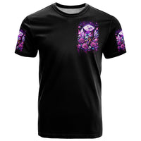 Rose Wolf T Shirt I May Not Be Perfect But At Least I'm Not You - Wonder Print Shop