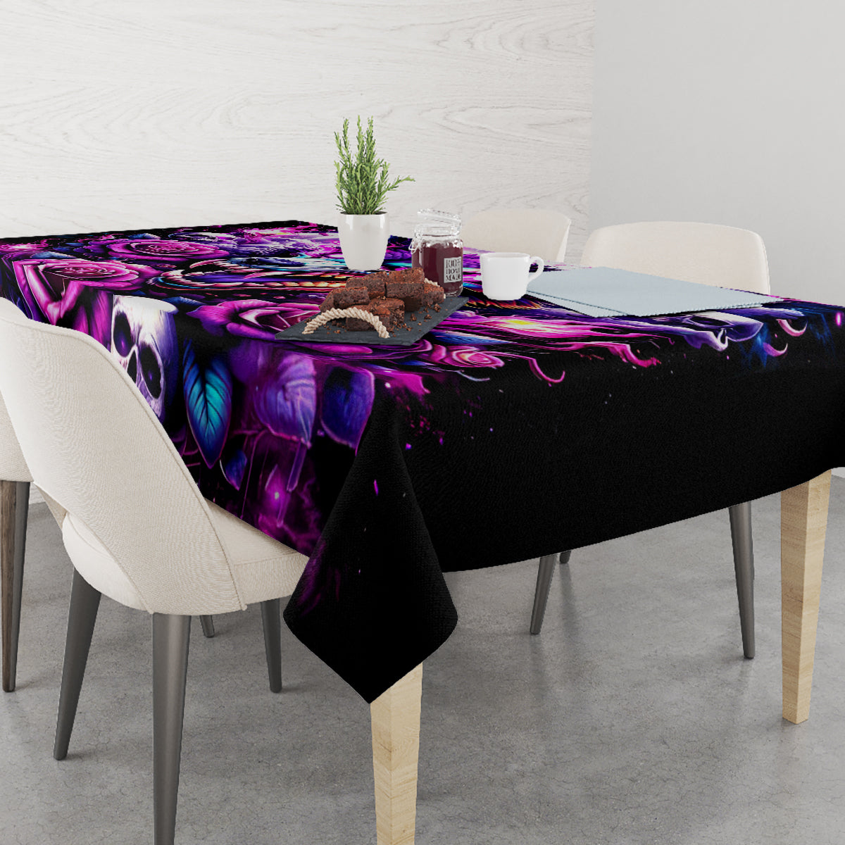Rose Wolf Tablecloth I May Not Be Perfect But At Least I'm Not You - Wonder Print Shop