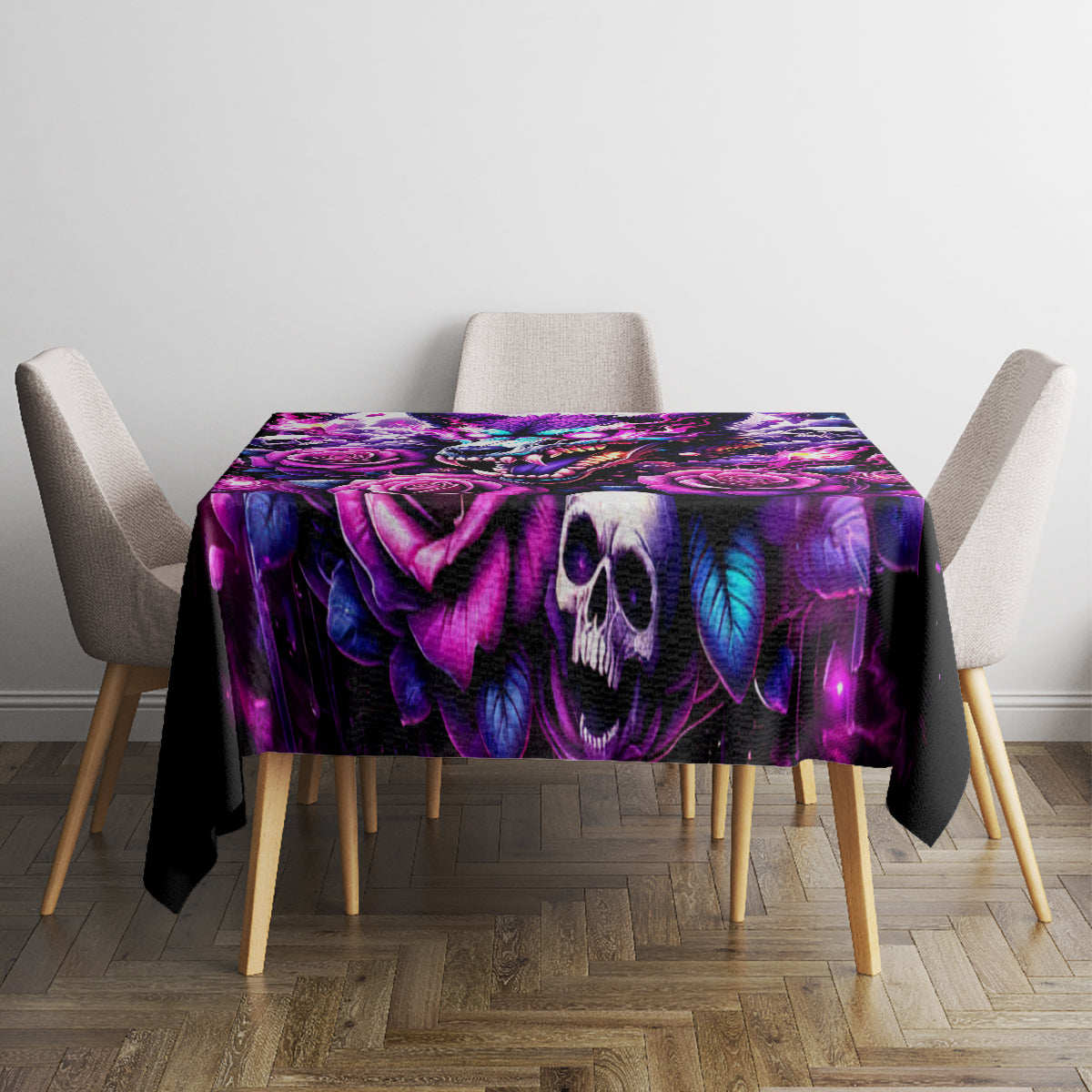 Rose Wolf Tablecloth I May Not Be Perfect But At Least I'm Not You - Wonder Print Shop