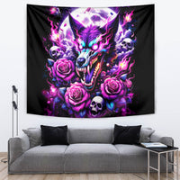 Rose Wolf Tapestry I May Not Be Perfect But At Least I'm Not You - Wonder Print Shop