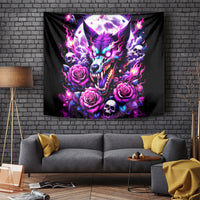 Rose Wolf Tapestry I May Not Be Perfect But At Least I'm Not You - Wonder Print Shop