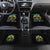Sunflower Skull Car Mats I'm Blunt Because God Rolled Me That Way - Wonder Print Shop
