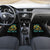 Sunflower Skull Car Mats I'm Blunt Because God Rolled Me That Way - Wonder Print Shop